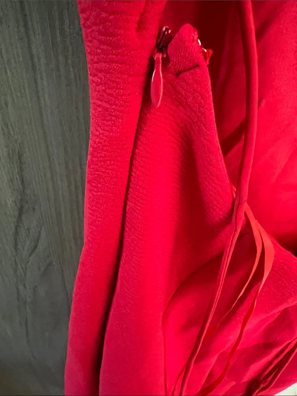 NWT REVOLVE SAINTS & SECRETS SHOWPO Luiza red ruffle corset back dress US /XS - Picture 6 of 13